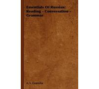 A. V. Gronicka Essentials Of Russian (Copertina rigida)