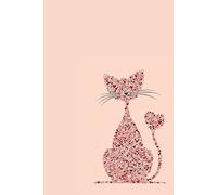 A Valentine cat: Work Notebook, Funny Office Gift for Women, Coworker, Boss, Secret Santa Gag Gift (Blank Lined Journal)