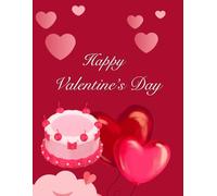 A Valentine’s Day writing Journal for Adults: Guided writing prompts and a 2026 calendar for love, reflection, and personal growth. It has 120 pages and is 8.5x11 inches.