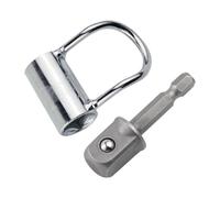 a valvola angolare da 46 punti, nuova per valvola angolare, strumento di riparazione per piccoli tubi 'acqua, strumento valvola angolare con utensile elettrico, asta di collegamento