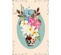 A Vase Full of Flowers: A 6x9 Vintage flower notebook for journaling, planning, and Creativity 100 page