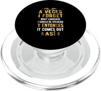 A Veces Mi dimentico che lingua dovrei parlare PopSockets PopGrip per MagSafe