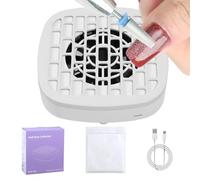 a ventaglio per la rimozione dello smalto acrilico | Macchina ad alta potenza con collettore silenzioso ed per manicure e pedicure, strumenti da salone per casa e viaggio