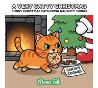 A Very Catty Christmas: A Bold and Easy Coloring Book Featuring Naughty Kitties