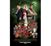 A Very Harold & Kumar Natale Originale Doppio Lato Film Poster 69x102cm