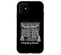 "A Very Merry Bookmas" Accogliente Libreria Natale Vacanze Carino Custodia per iPhone 11