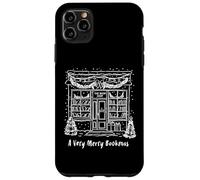"A Very Merry Bookmas" Accogliente Libreria Natale Vacanze Carino Custodia per iPhone 11 Pro Max