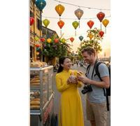 A Vietnamese Woman & A Tourist