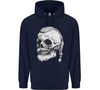 A Viking Skull Bambini Felpa con Cappuccio