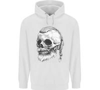 A Viking Skull Bambini Felpa con Cappuccio