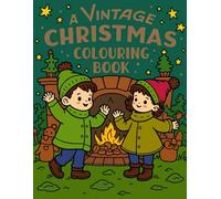A VINTAGE CHRISTMAS COLOURING BOOK