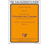 A. Vivaldi Concerto per 2 Trombe (set completo)