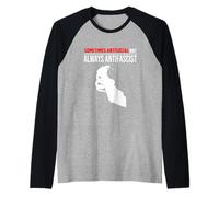 A Volte antisociale, ma Sempre antifascista: uccidi Il Serpente Maglia con Maniche Raglan