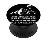 A volte devi salire in alto Parapendio Motorgliding PopSockets PopGrip Adesivo