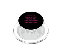 A volte devo dirmi che non vale la pena prigione PopSockets PopGrip per MagSafe