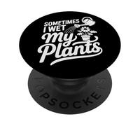 A volte ho bagnato le mie piante - Umorismo divertente dei genitori delle piante PopSockets PopGrip Adesivo