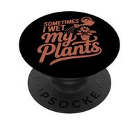 A volte ho bagnato le mie piante - Umorismo divertente dei genitori delle piante PopSockets PopGrip Adesivo