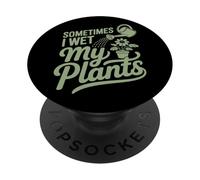 A volte ho bagnato le mie piante - Umorismo divertente dei genitori delle piante PopSockets PopGrip Adesivo