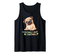 A Volte io Solo Essere scoreggiando Carino Pug Canotta