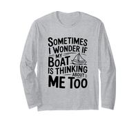 A Volte Mi chiedo se Anche la mia Barca Pensa a Me Maglia a Manica