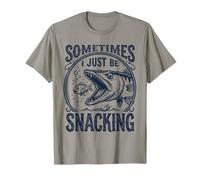 A Volte Mi limito a Fare Uno spuntino Divertente e Affamato Barracuda Maglietta