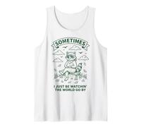 A Volte Mi limito a Guardare The World Funny Raccoon Canotta