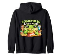 A Volte Mi piacciono Gli Snack Felpa con Cappuccio