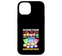 A volte mi piace urlare Bingo divertente umorismo Custodia per iPhone 14