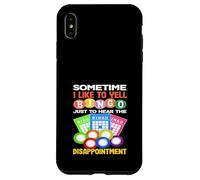 A volte mi piace urlare Bingo divertente umorismo Custodia per iPhone XS Max