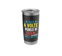 A volte penso di essere normale poi passa Bicchiere termico in acciaio inox doppia parete