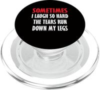 A volte rido così forte che le lacrime scorrono giù per le gambe PopSockets PopGrip per MagSafe