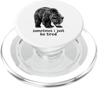 A volte sono solo stanco orso crollato PopSockets PopGrip per MagSafe