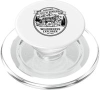 A volte sono solo un lupo errante, divertente meme retrò vintage PopSockets PopGrip per MagSafe