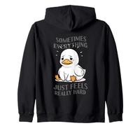A Volte Tutto Sembra Davvero Difficile Felpa con Cappuccio