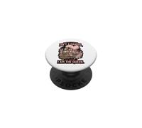 A volte Una Principessa Isnt A Damsel Train Graphic PopSockets PopGrip Adesivo