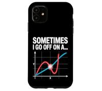 A volte vado su un grafico matematico tangente Custodia per iPhone 11