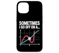 A volte vado su un grafico matematico tangente Custodia per iPhone 13
