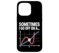 A volte vado su un grafico matematico tangente Custodia per iPhone 14 Pro Max