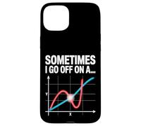 A volte vado su un grafico matematico tangente Custodia per iPhone 15 Plus