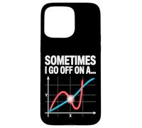 A volte vado su un grafico matematico tangente Custodia per iPhone 15 Pro Max