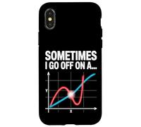 A volte vado su un grafico matematico tangente Custodia per iPhone X/XS