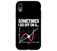 A volte vado su un grafico matematico tangente Custodia per iPhone XR