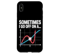 A volte vado su un grafico matematico tangente Custodia per iPhone XS Max