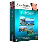 A vos régions - Littoral : Bretagne - Corse - Pays Basque - Var (coffret 4 DVD)