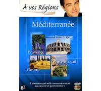 A vos régions - Méditerranée : Provence - Camargue - Ombrie - Corse du Sud (coffret 4 DVD)