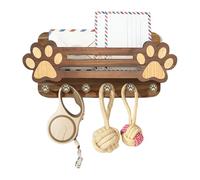 A Wall Accent Piece: Featuring a cute paw print design, this dog