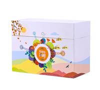 A Warm Hug Collezione di 4 mazzi di consapevolezza, affermazioni, insieme, crescita personale e resilienza | Mazzi di carte per riflessione, guarigione, abbondanza, chiarezza e unità cosmica | Set