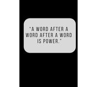 A Word After a Word: Empower Your Thoughts Journal: Inspirational Lined Notebook for Writing, Journaling, and Self-Discovery | Motivational Quotes | 120+ Pages