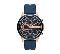 A|X ARMANI EXCHANGE Orologio cronografo da uomo in acciaio inox e silicone (modello: AX2440)