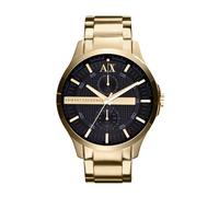 A|X Armani Exchange Orologio da uomo con display analogico a tre lancette e datario, orologio da uomo con cinturino in acciaio inossidabile o pelle